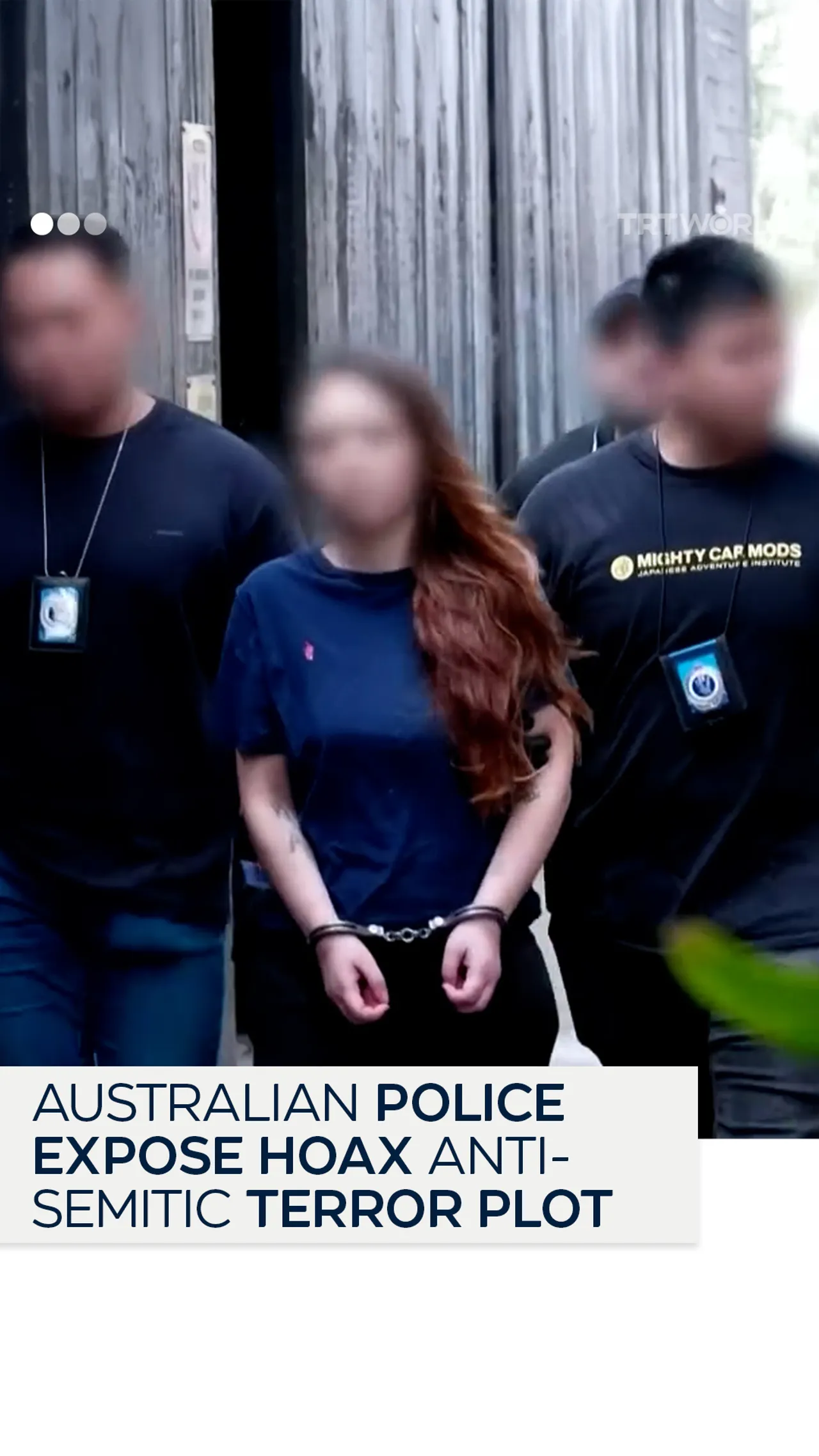 Australian police uncover hoax terror plot staged as anti-Semitic attack